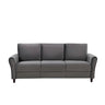 Patricia - Curved Arm 3 Seater Sofa