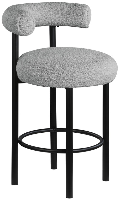 Bordeaux - Stool With Black Legs (Set of 2)