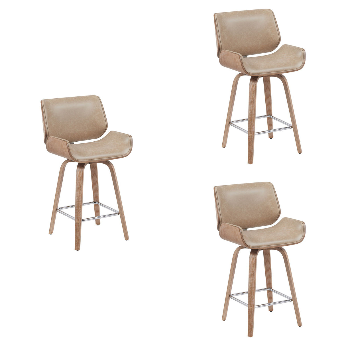 Tyler - 26" Counter Height Swivel Bar Stool
