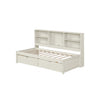 Bed Frame With Side Bookshelves, 2 Drawers, And Built In USB Port