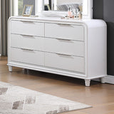 Dresser 6 Drawers - White