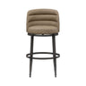 Eunice - Faux Leather Upholstered Swivel Barstool