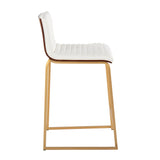 Mason Mara - Contemporary Design Fixed Height Counter Stool (Set of 2)