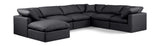 Indulge - Faux Leather 7 Piece Modular Sectional