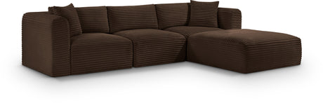 Shaggy - 4 Piece Modular Sectional