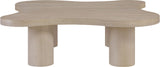 Cove - 48" Oak Veneer And Solid Wood Coffee Table
