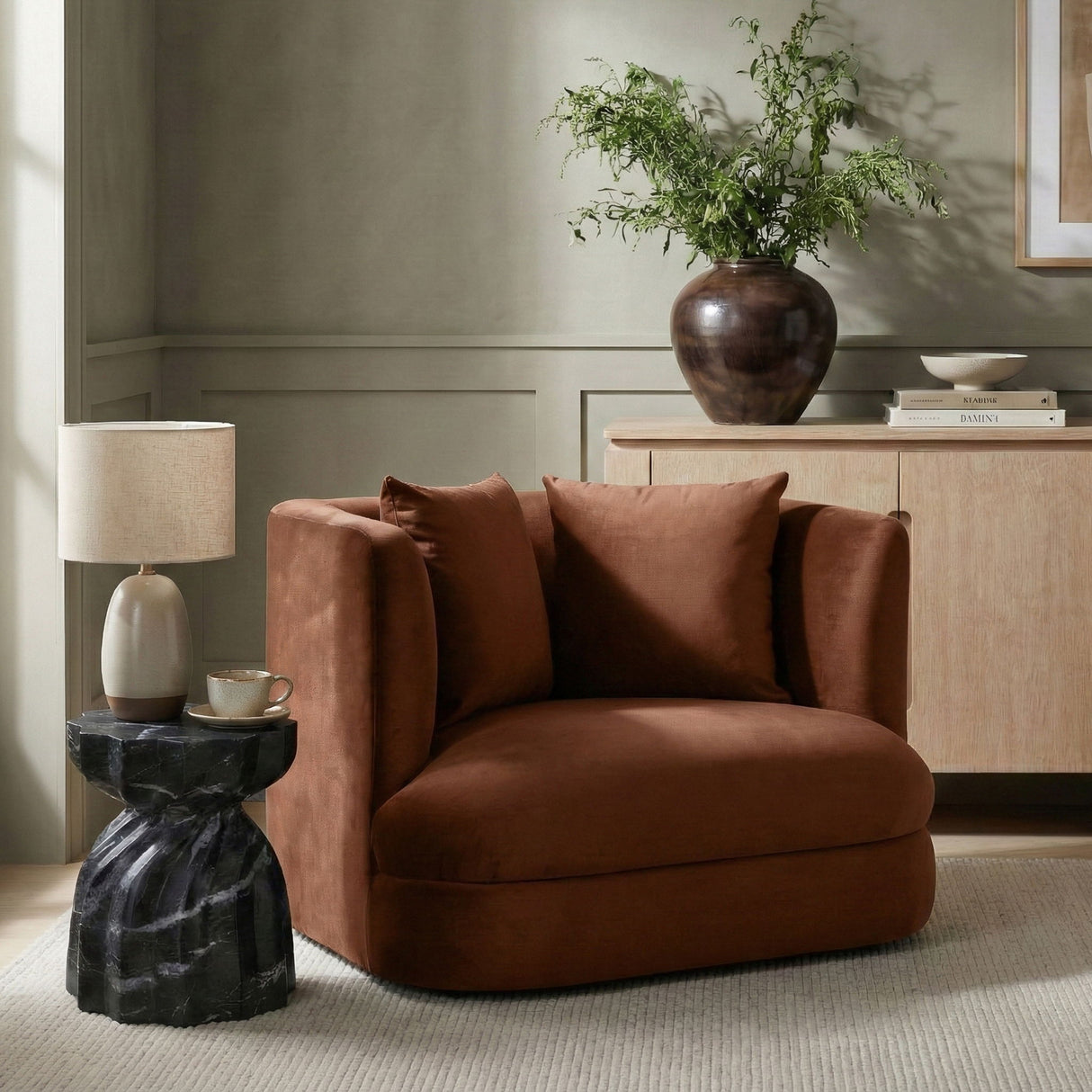 Alder - Velvet Chair