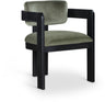 Sacha - Velvet Dining Chair With Black Base (Set of 2)