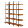Vintage Industrial 5 Tier Open Bookcase