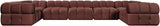 Orin - 7 Piece Modular Sectional (3 Modular Chairs, 4 Corner Chairs)
