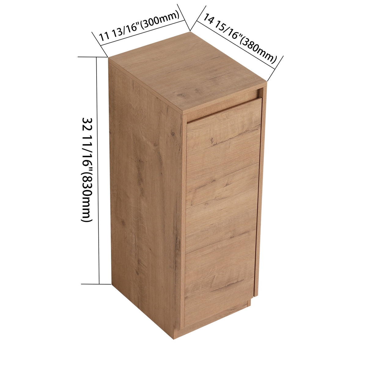 Freestanding Storage Cabinet, Soft Close Doors