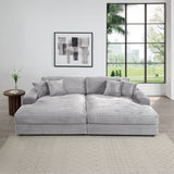 Hilde - Sectional Sofa With 4 Pillows