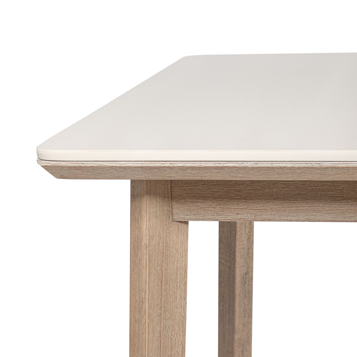 Darling - 34" Square Outdoor Pub Table - Superstone & Eucalyptus