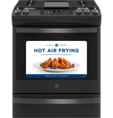 GE(R) 30" Slide-In Front-Control Convection Gas Range with No Preheat Air Fry - (JGS760FPDS)