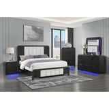 Beverly - 5 Piece Bedroom Set With Fluted Detailing
