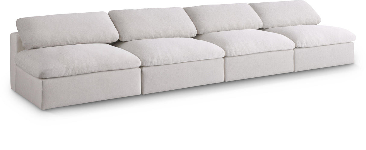 Serene - Modular Armless 4 Seat Sofa