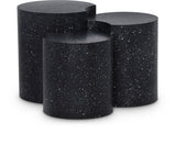 Dimple - 20" 3 Piece Modular End Table - Terazzo Finish