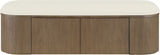 Velden - Upholstered Storage Bench With Stained Brown Base