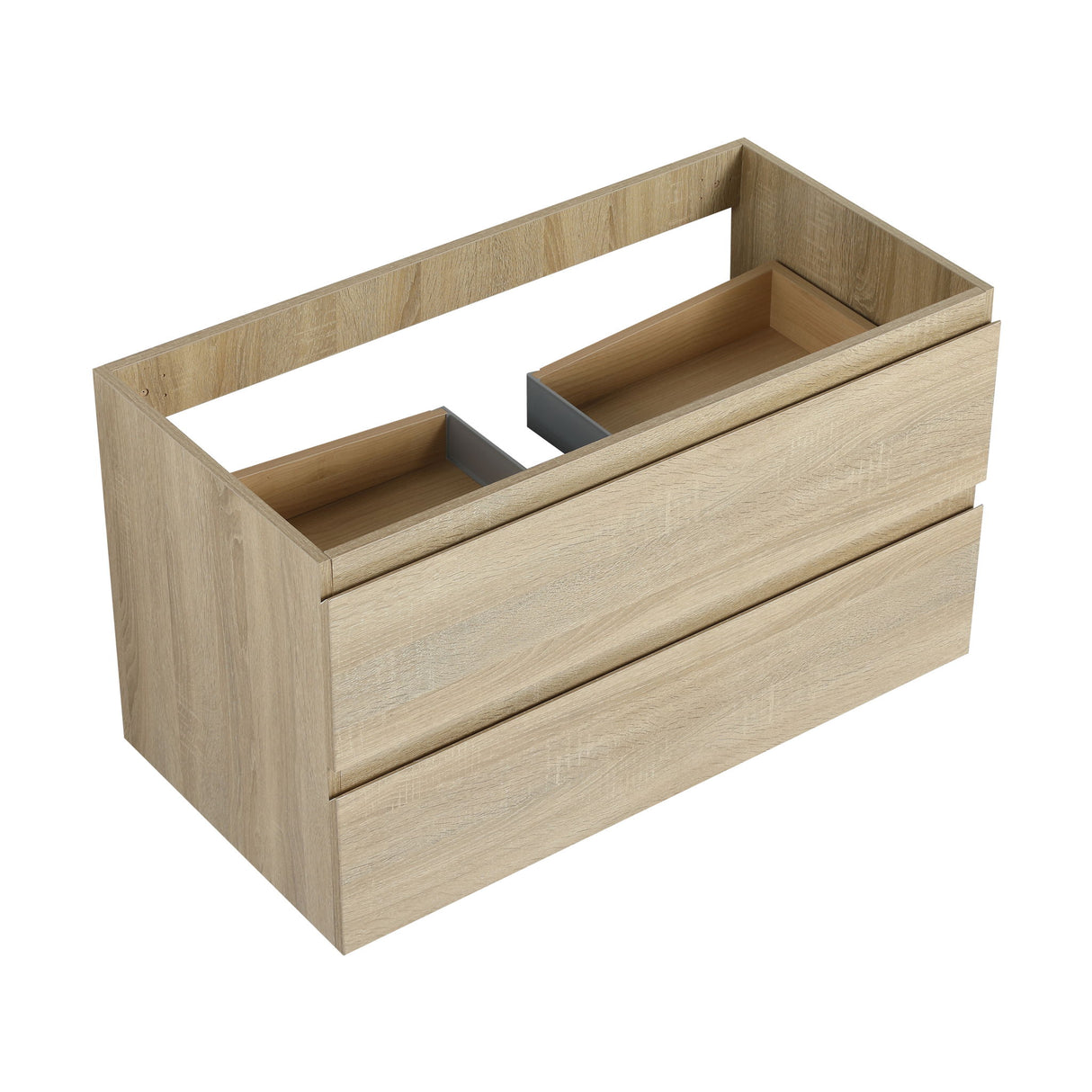 Wall Mounted Bathroom Vanity Cabinet, Soft Close Drawers (Vanity Only)