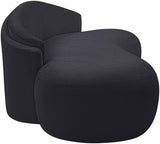 Caspian - Chenille Fabric Upholstered Loveseat