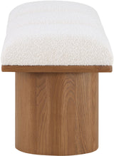 Pavilion - 3 Piece Modular Bench With Brown Base
