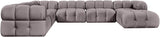 Orin - 7 Piece Modular Sectional (3 Modular Chairs, 3 Corner Chairs & Ottoman)