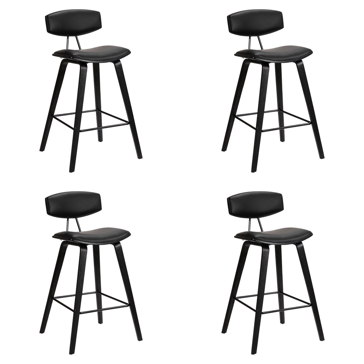 Fox - Mid-Century Modern Bar Stool