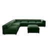Modern Modular Sectional Sofa With Storag, Contemporary Cylindrical Design