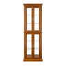 Curio Cabinet Lighted Curio Diapaly Cabinet With Adjustable Shelves And Mirrored Back Panel, Tempered Glass Doors (6 Tier), (E26 Light Bulb Not Included)