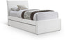 Myles - Linen Twin Trundle Bed