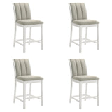 Nolan - 26" Counter Height Rubberwood Barstool (Set of 2)