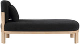 Maybourne - Chaise / Bench With Natural Frame