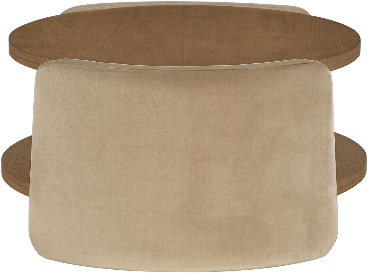 Wren - Velvet And Oak Veneer Coffee Table