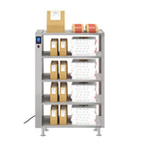 Five-Shelve Commercial Take Out Warmer Cabinet with Touch Screen in Stainless-Steel, UL and NSF Listed (KM-WSC-T5)