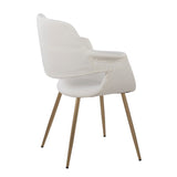 Vintage Flair - Chair (Set of 2) - Gold Legs