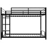 Bunk Bed With Noise Reduction And Safety Guardrail
