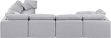 Indulge - Linen 7 Piece Modular Sectional