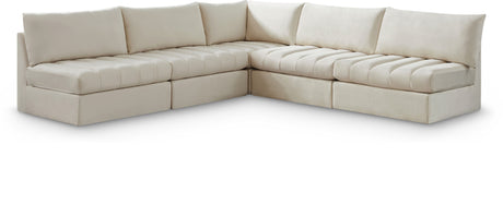 Jacob - Modular Corner Armless Sectional 5 Piece