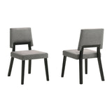 Channell - Dining Chair - Charcoal