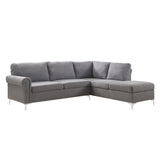 Melvyn - Sectional Sofa - Gray Fabric
