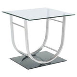 Danville - Rectangular U-Shaped Glass Top Table