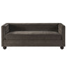 3 Seater Sofa Upholstery With Square Arms, Living Room Couch