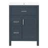 Modern Bathroom Vanity With Sink, Flip Drawer & 2 Drawers, Soft Close Hinges, Adjustable Shelf