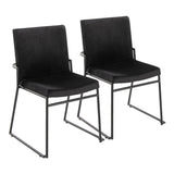 Dutchess - Dining Chair (Set of 2) - Black Metal