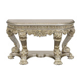 Danae - Sofa Table - Champagne & Gold
