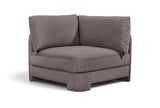 Hammond - Velvet Performance Fabric Upholstered Corner Chair