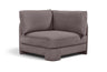 Hammond - Velvet Performance Fabric Upholstered Corner Chair