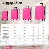 Hardshell Luggage Set 6 Piece With Duffel & Toiletry Bag