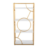 Constellation - Contemporary Bookcase With Four Shelves