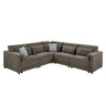 Rylie - Modular Sectional Sofa With Toss Pillows
